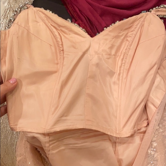 Sherri Hill pink embellished evening gown size 2 - Picture 13 of 16